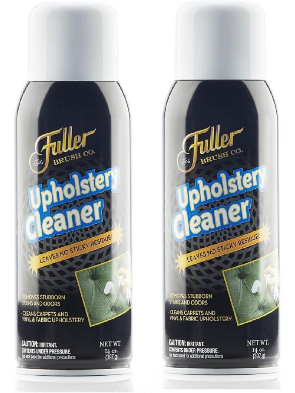 Multi-Surface Upholstery Cleaner Spray for Fabric, Carpet & Vinyl - Stain & Odor